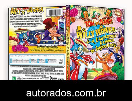 Tom e Jerry: A Fantástica Fábrica de Chocolates (2017) DVD-R OFICIAL –