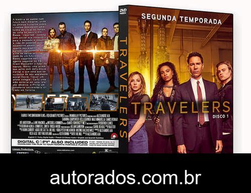 Travelers – 2ª Temporada Completa (2017) DVD-R AUTORADO –