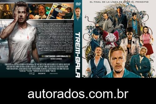 Trem-Bala (2022) DVD-R OFICIAL –
