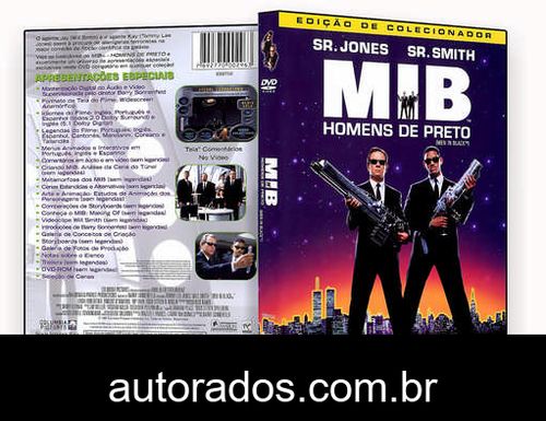 ‎‎Trilogia Mib – Homens De Preto (1997 – 2012) DVD-R OFICIAL –