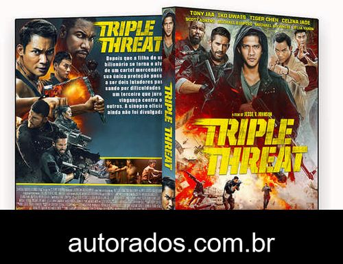 Tripla Ameaça (2020) DVD-R AUTORADO –