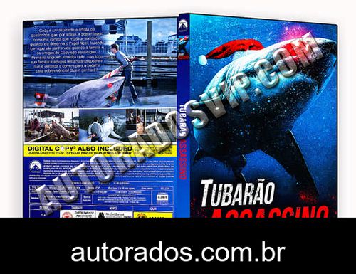 Tubarão Assassino (2020) DVD-R AUTORADO –