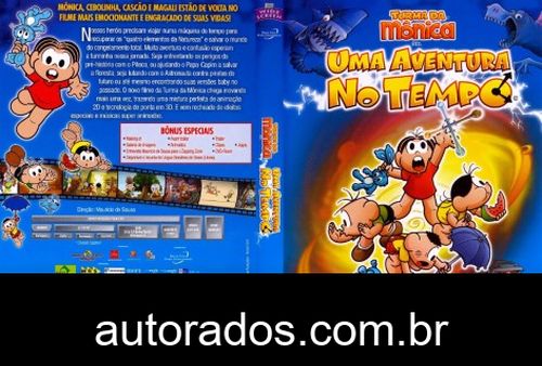 Turma da Mônica em Uma Aventura No Tempo (2007) DVD-R OFICIAL –