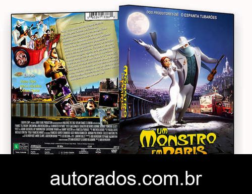 Um Monstro em Paris (2011) DVD-R OFICIAL –