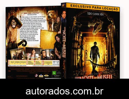Uma Noite no Museu (2009) DVD-R OFICIAL –