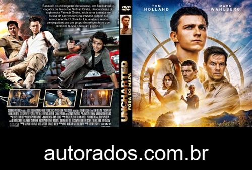 Uncharted: Fora do Mapa (2022) DVD-R OFICIAL –
