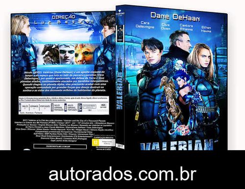 Valerian e a Cidade dos Mil Planetas (2017) DVD-R AUTORADO –