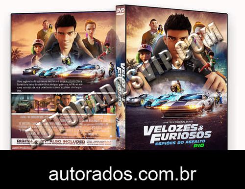 Velozes & Furiosos: Espiões do Asfalto 2ª Temporada Completa (2021) DVD-R AUTORADO –