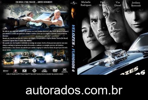 Velozes e Furiosos 4 (2009) DVD-R OFICIAL –