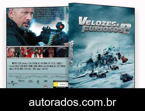 Velozes e Furiosos 8 (2017) DVD-R OFICIAL –