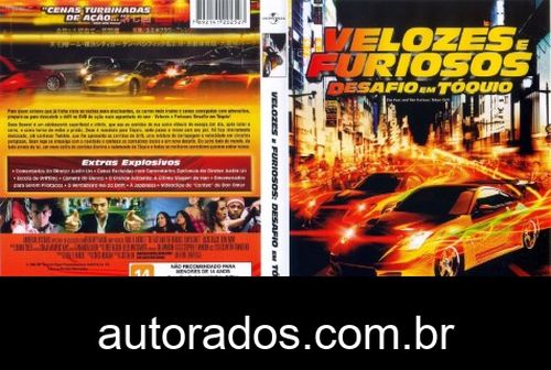 Velozes e Furiosos: Desafio em Tóquio (2006) DVD-R OFICIAL –