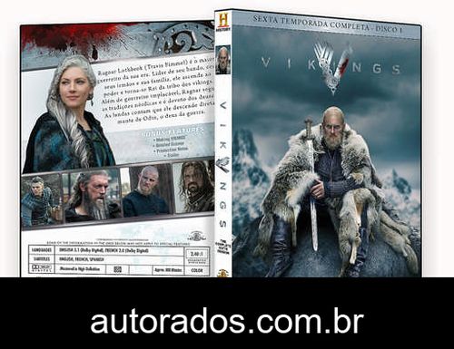 Vikings 6ª Temporada (2020) DVD-R AUTORADO –