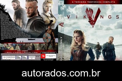 Vikings – 3ª Temporada Completa (2015) DVD-R Oficial –