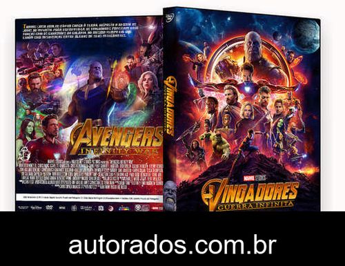 Vingadores – Guerra Infinita (2018) DVD-R OFICIAL –