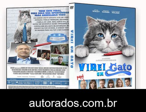 Virei um Gato (2016) DVD-R AUTORADO –