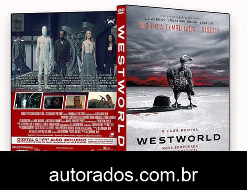 Westworld 2ª Temporada Completa (2018) DVD-R OFICIAL –