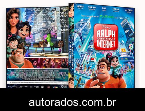 WiFi Ralph: Quebrando a Internet (2019) DVD-R OFICIAL –