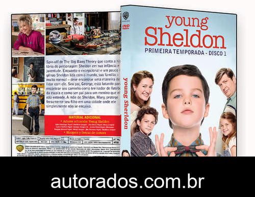 Young Sheldon – 1ª Temporada Completa (2018) DVD-R OFICIAL –