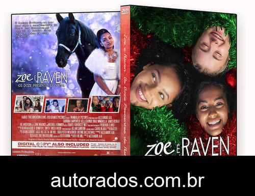 Zoe e Raven: Os Doze Presentes de Natal (2018) DVD-R AUTORADO –