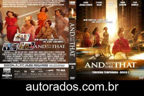 And Just Like That… 3ª Temporada Completa (2025) DVD-R Dublado