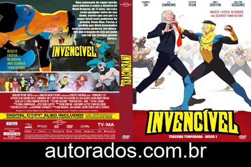 Invencível 3ª Temporada Completa (2025) DVD-R AUTORADO