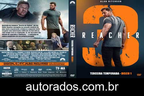 Reacher 3ª Temporada Completa (2025) DVD-R Dublado