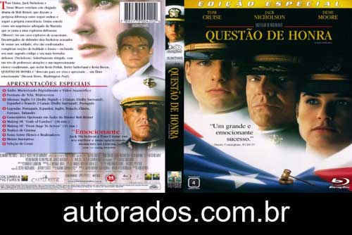 Blu-Ray Questão de Honra (1992) AUTORADO