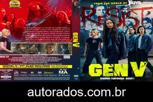 Gen V 2ª Temporada Completa (2025) DVD-R AUTORADO