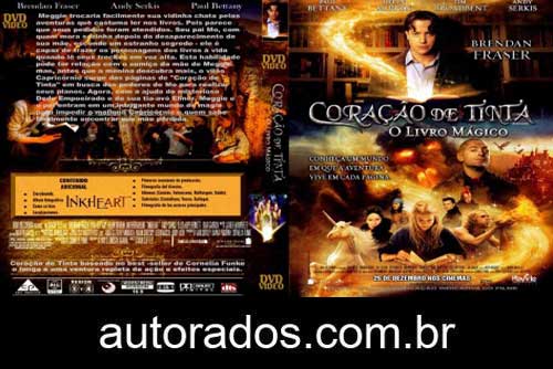 Coração de Tinta - O Livro Mágico (2008) DVD-R OFICIAL